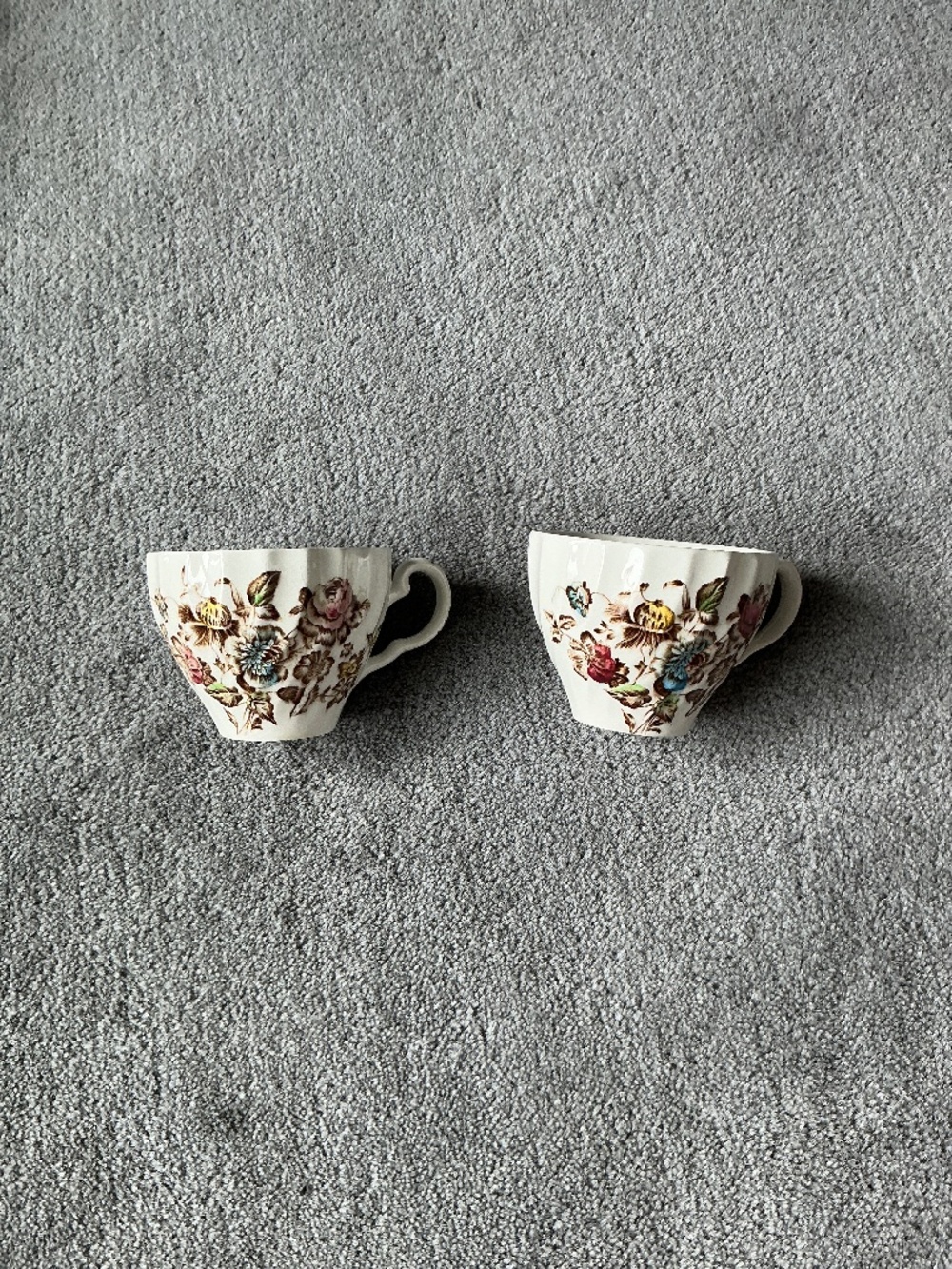 vintage Johnson Bros teacups set of 2